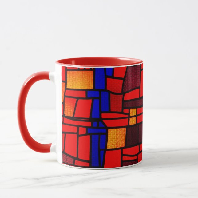 Mug Mosaïque en verre tendu (Gauche)