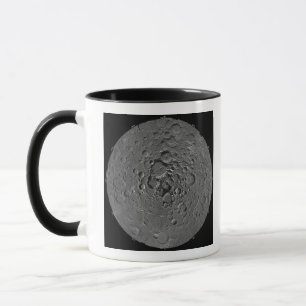 Mug Mosaïque lunaire de la région polaire du nord du