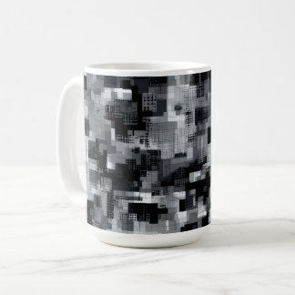Mug Mosaïque matricielle monochrome