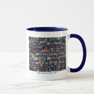 Mug Mosaïque X.25 du blasphème 25 de Digitals