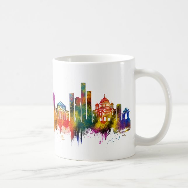 Mug Moscou Russie Toits (Droite)