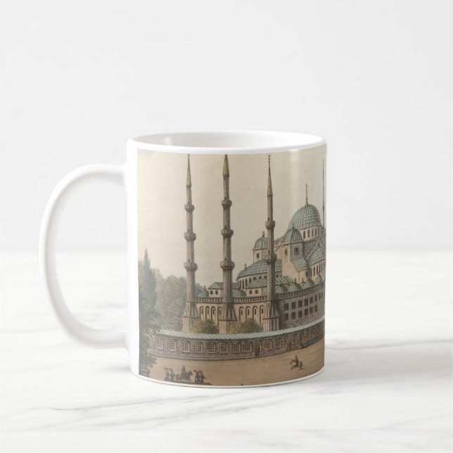 Mug Mosquée Bleue du Sultan Ahmed, Istanbul, Turquie (Gauche)