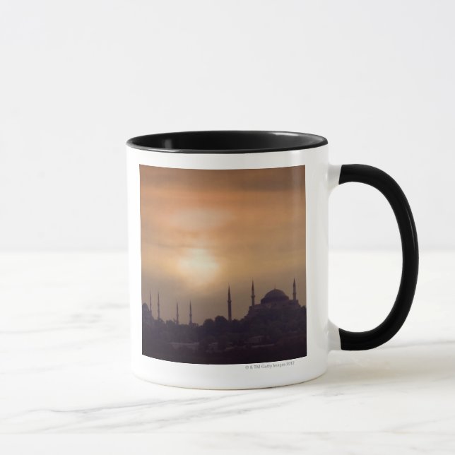 Mug Mosquée bleue et Hagia Sophia Turquie, Istanbul (Droite)
