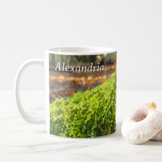 Mug Moss d'automne en soleil doré - Personnalisé
