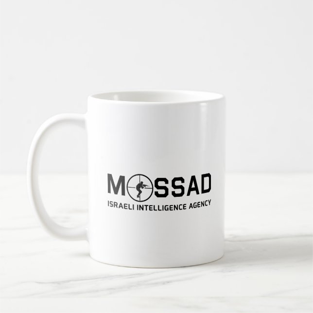 Mug Mossad - Agence de renseignement israélienne - IDF (Gauche)