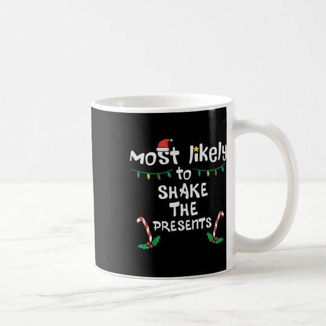 Mug Most Likely Shake présente Noël Xmas Famille M (Droite)