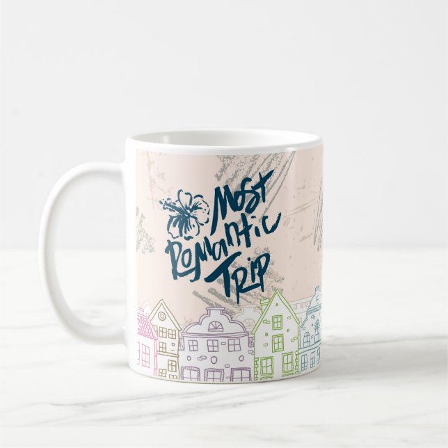 Mug Most romantic trip Porto (Gauche)