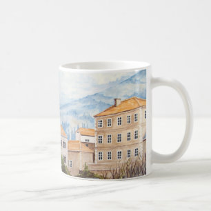 Mug Mostar, Bosnie - Peinture des paysages urbains acr