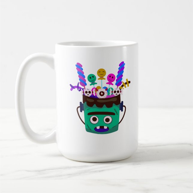 Mug Moster Spooky Sweet Bucket  (Gauche)