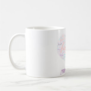 Mug Mot Cloud Votre Nom Musique