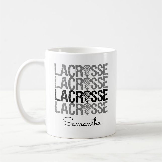 Mug Mot de crosse noire (Gauche)