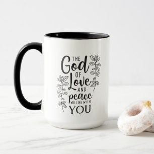 Mug Mot d'inspiration religieuse Art Café