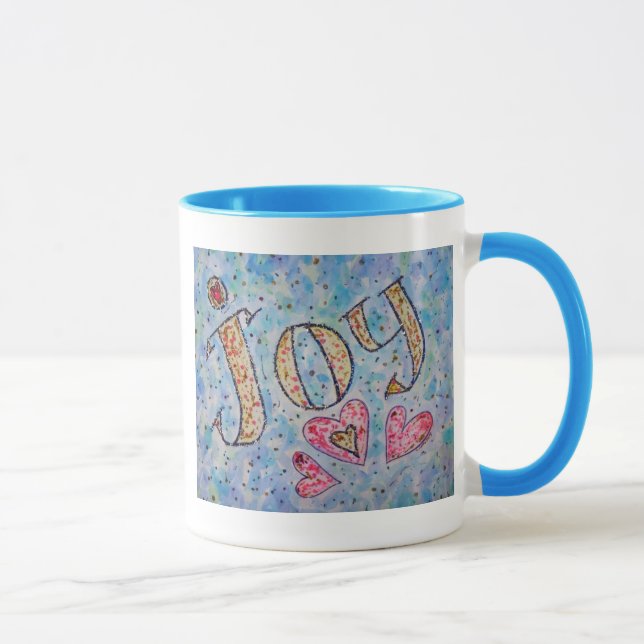 Mug Mot Inspirant "Joy Mug" (Droite)