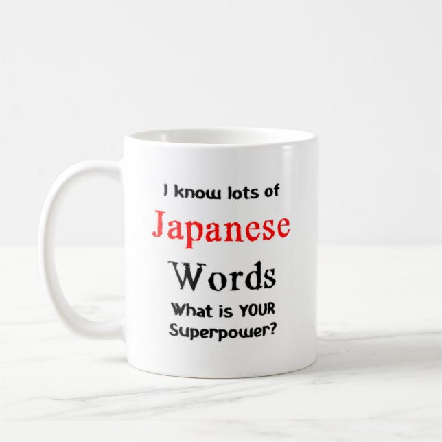 Mug mot japonais (Gauche)