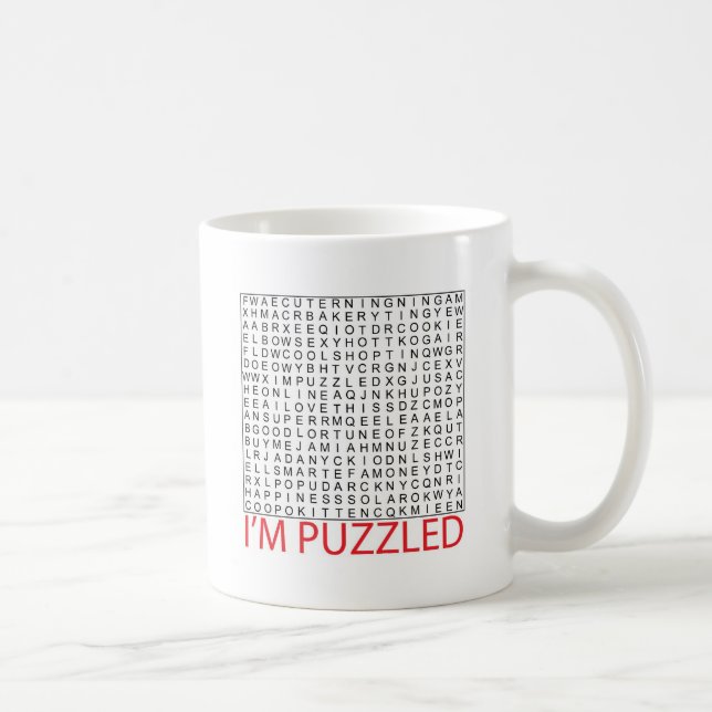 Mug mot recherché puzzle02 (Droite)
