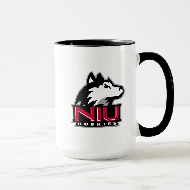 Mug Mot-symbole NIU Huskies (Droite)