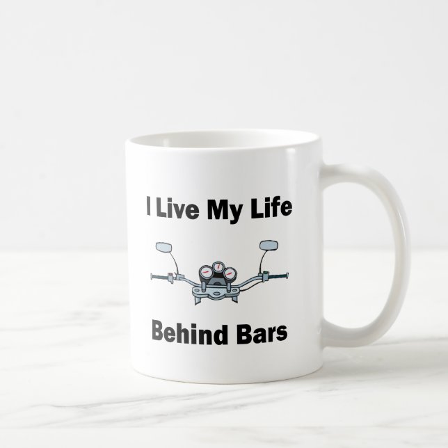Mug Motard de moto (Droite)