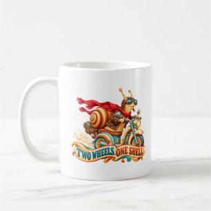 Mug Motard Escargot – Deux Roues Une Coquille