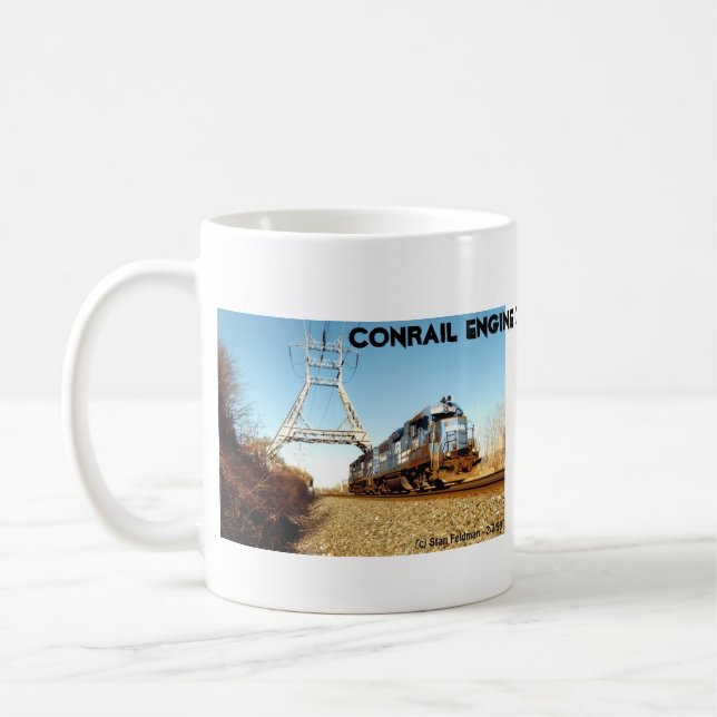 Mug Moteur 7741 de Conrail à la penne de Pencoyd (Gauche)