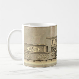 Mug Moteur à vapeur vintage