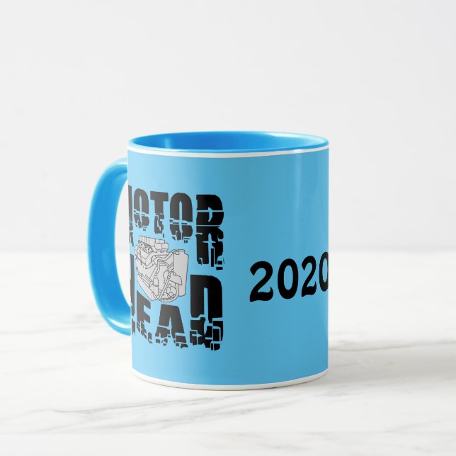 Mug Moteur de tête (Devant gauche)