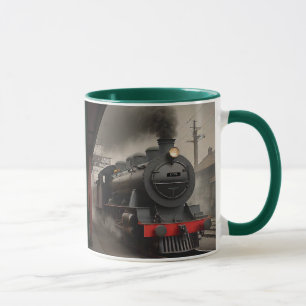 Mug Moteur ferroviaire à la gare