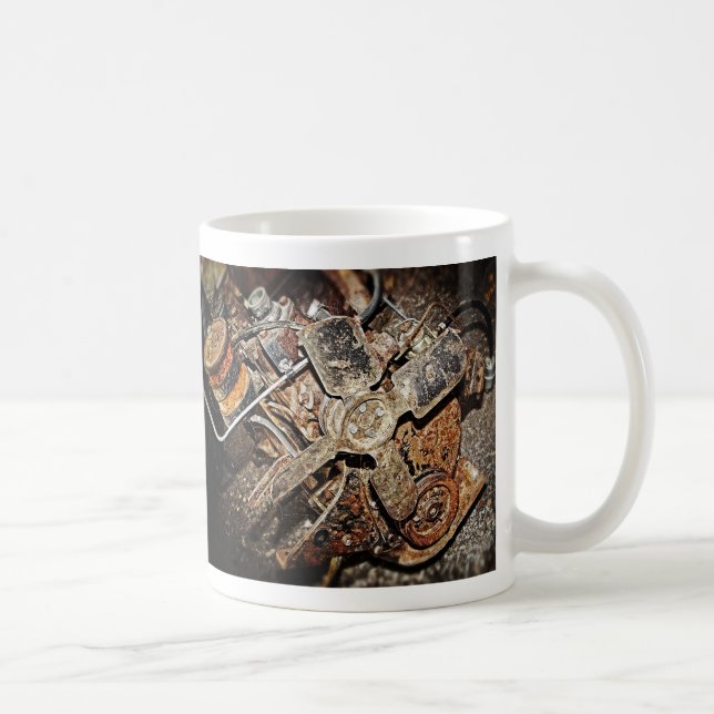 Mug Moteur Vintage (Droite)