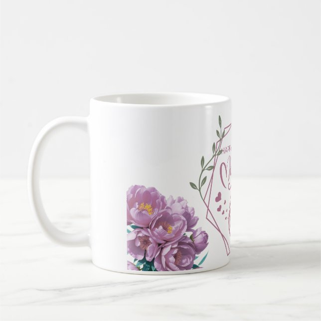 Mug Mother Love Modern Design  (Gauche)