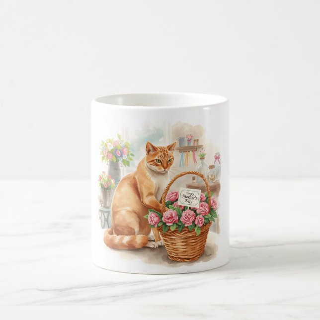 Mug Mother's Day for Cat mom Siamese cat lovers (Centre)