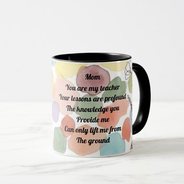 Mug Mother's Day Poem (Devant droit)