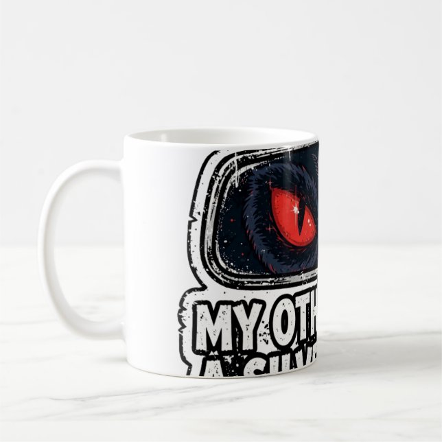 Mug Mothman Meme — Autre Voiture (Gauche)