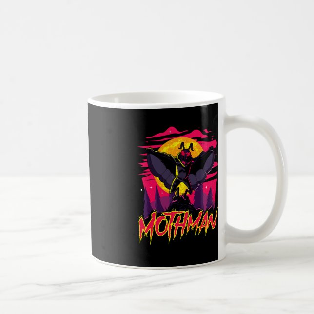 Mug Mothman Movie Fun Cryptid Halloween Myth Monster C (Droite)