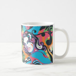Mug Motif 1 de remous d'éclaboussure de couleur de