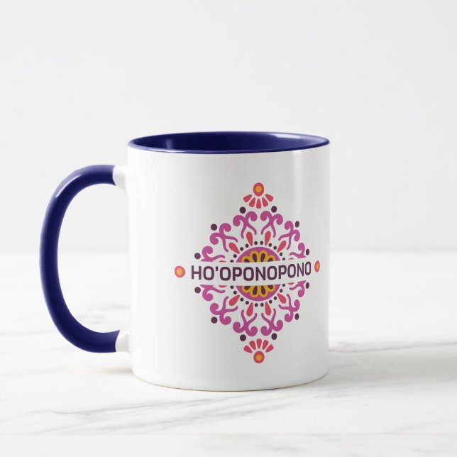 Mug Motif 2 de Ho'oponopono (Gauche)