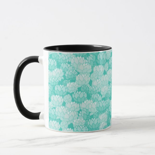 Mug Motif 2 de Lotus (Gauche)
