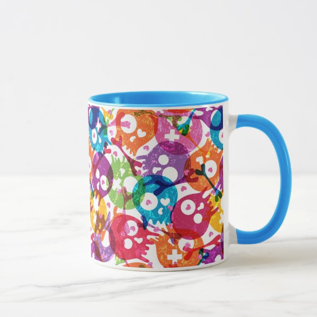Mug Motif 3 de crânes (Droite)