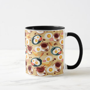 Mug Motif 3 de petit déjeuner