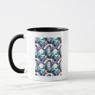 Mug Motif 5 de remous d'éclaboussure de couleur de