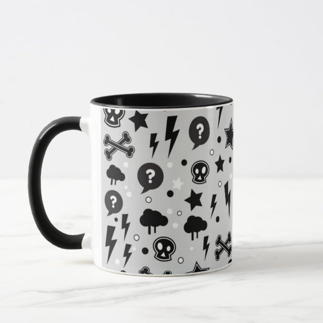 Mug Motif à la mode (Gauche)