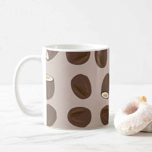 Mug Motif à la noix de coco (Avec donut)