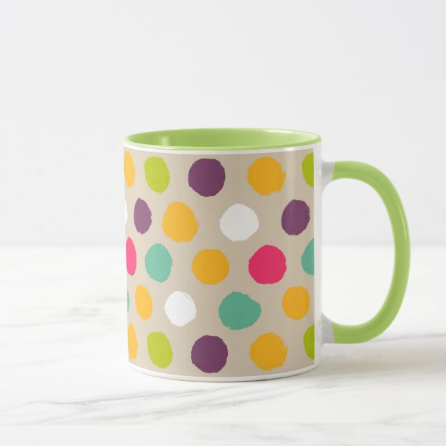 Mug motif à pois (Droite)