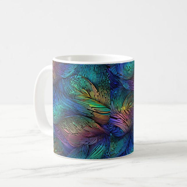 Mug Motif Abstrait 01 (Devant gauche)
