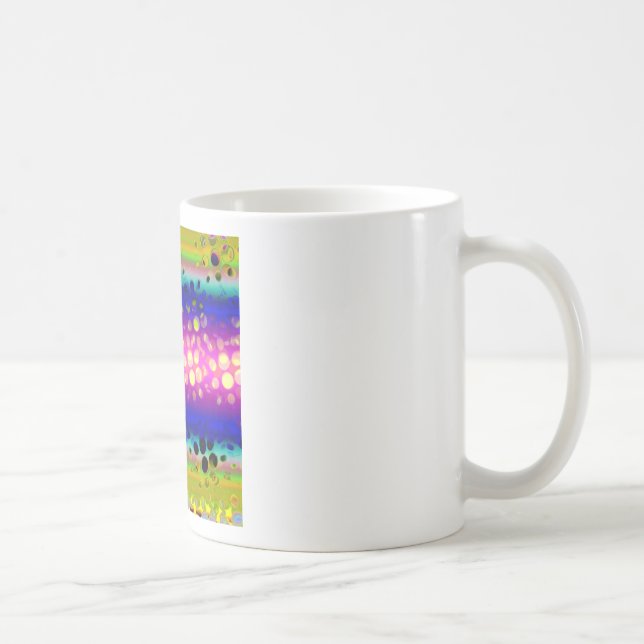 Mug Motif Abstrait coloré (Droite)