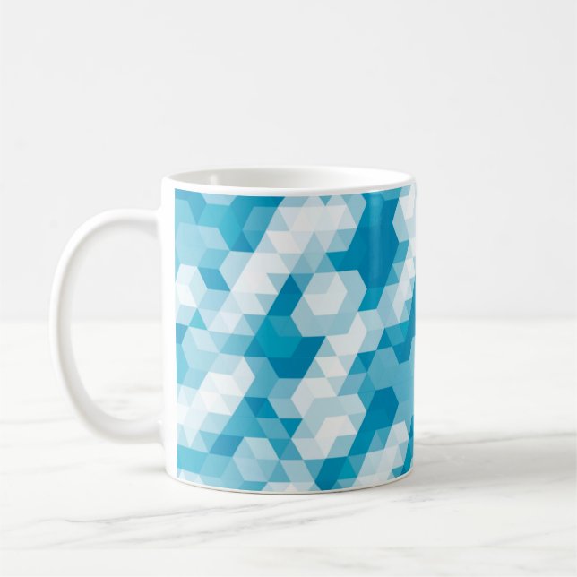 Mug motif Abstrait de formes géométriques arrière-plan (Gauche)
