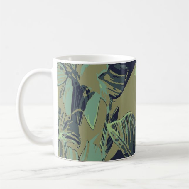 Mug motif Abstrait en arrière - plan vintage, moderne, (Gauche)