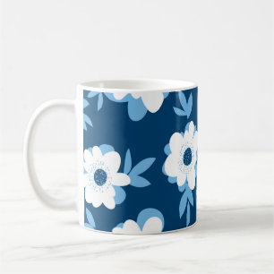 Mug Motif Abstrait fleuri été sans soudure