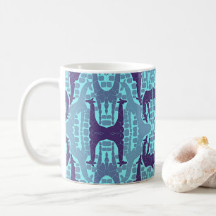 Mug Motif Abstrait Giraffe