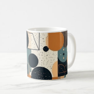 Mug Motif Abstrait minimal sans fil - géométrique (15)