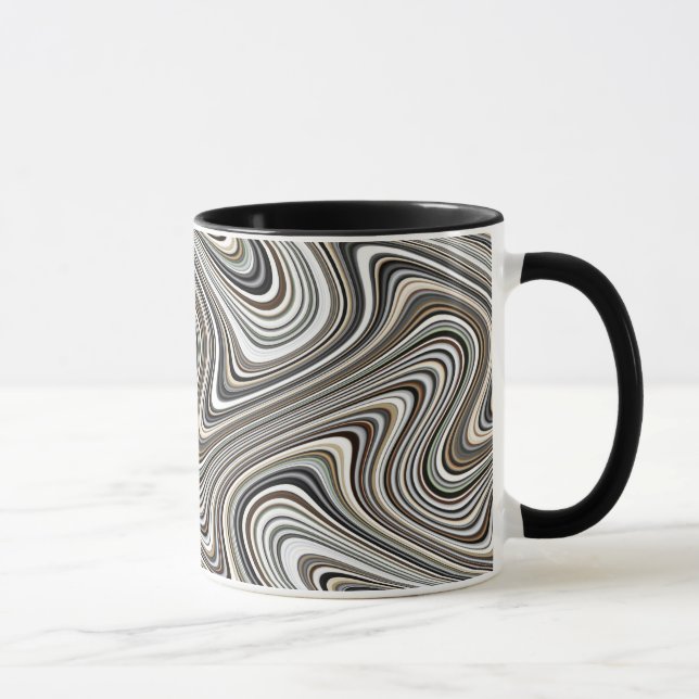 Mug Motif Abstrait moderne et élégant (Droite)