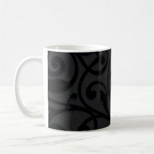 Mug Motif Abstrait noir torride